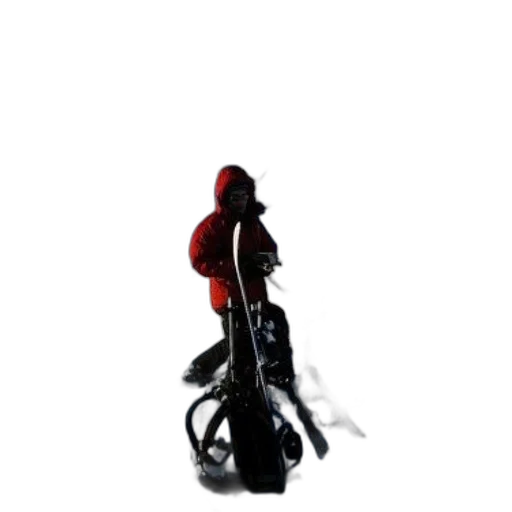 staff, robot, weapon, jacket transparent PNG cut-out