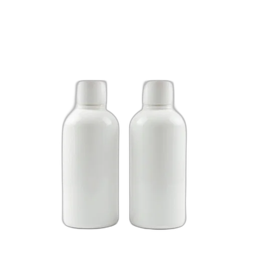 bottle, 3d render, photorealistic, two transparent PNG cut-out