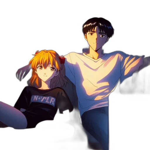 anime, watercolor, concept art, cartoon transparent PNG cut-out