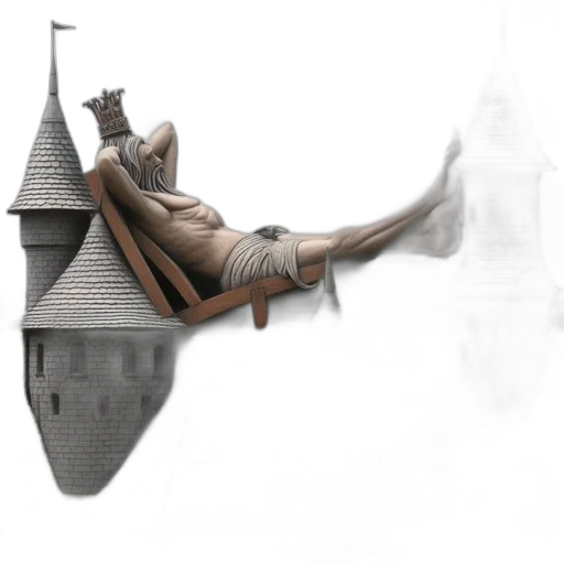 crown, building, shoes, concept art transparent PNG cut-out