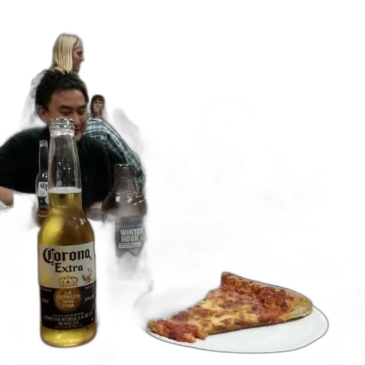 food, bottle, 3d render, fire transparent PNG cut-out
