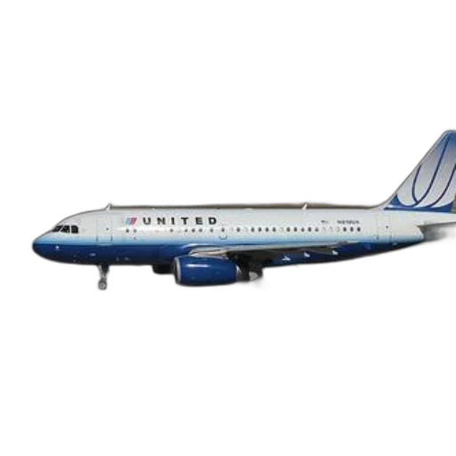 united, airlines, airplane, tarmac transparent PNG cut-out