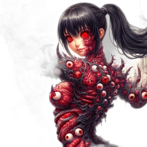 creature, fantasy art, concept art, comic book art transparent PNG cut-out