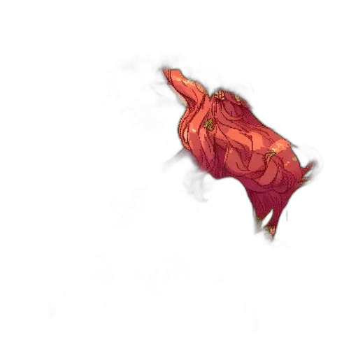 hair, dragon, crown, creature transparent PNG cut-out