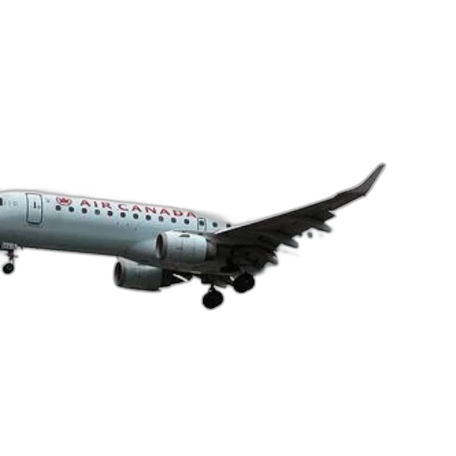 3d render, air, canada, airplane transparent PNG cut-out