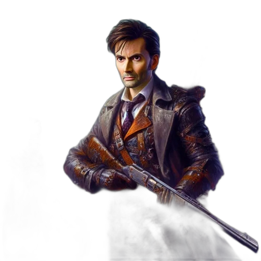 jacket, weapon, sword, concept art transparent PNG cut-out