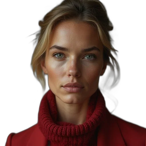 face, jacket, jewelry, mask transparent PNG cut-out