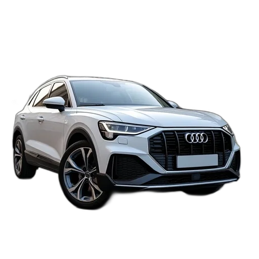 car, 3d render, audi, suv transparent PNG cut-out