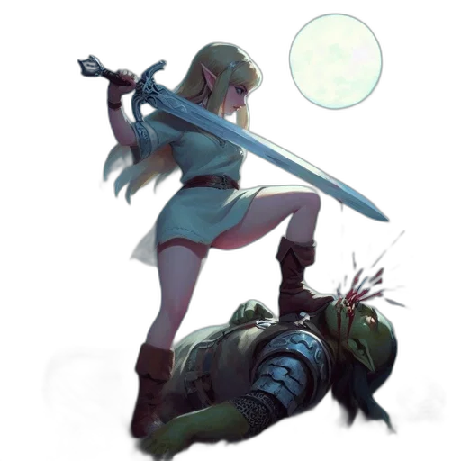 sword, weapon, staff, concept art transparent PNG cut-out