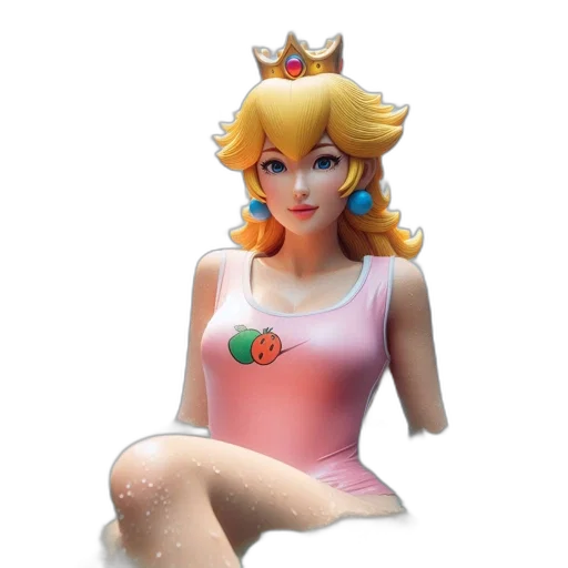 crown, dress, jewelry, 3d render transparent PNG cut-out
