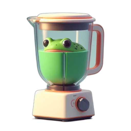 robot, 3d render, pixel art, concept art transparent PNG cut-out