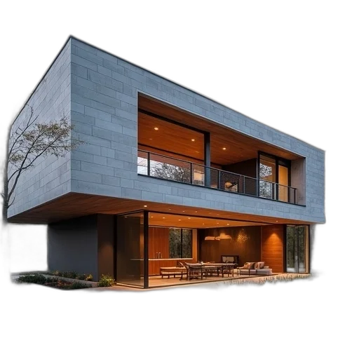 building, 3d render, photorealistic, concept art transparent PNG cut-out