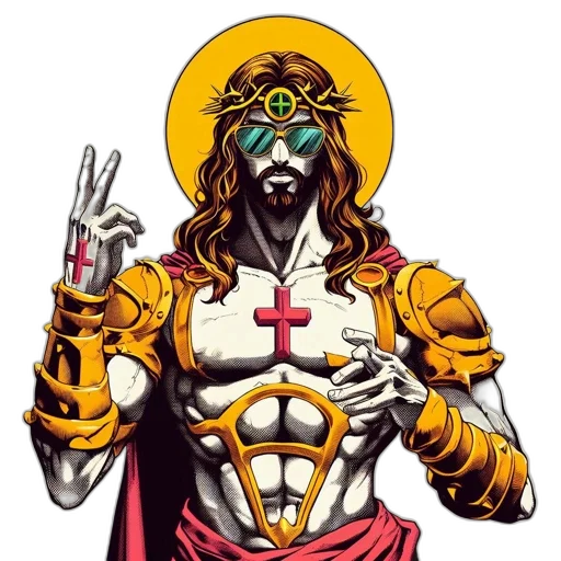 comic book art, concept art, pixel art, fantasy art transparent PNG cut-out