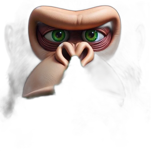 face, mask, creature, animal transparent PNG cut-out