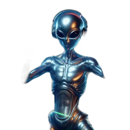 robot, creature, staff, concept art transparent PNG cut-out