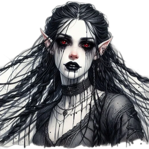 face, creature, hair, mask transparent PNG cut-out