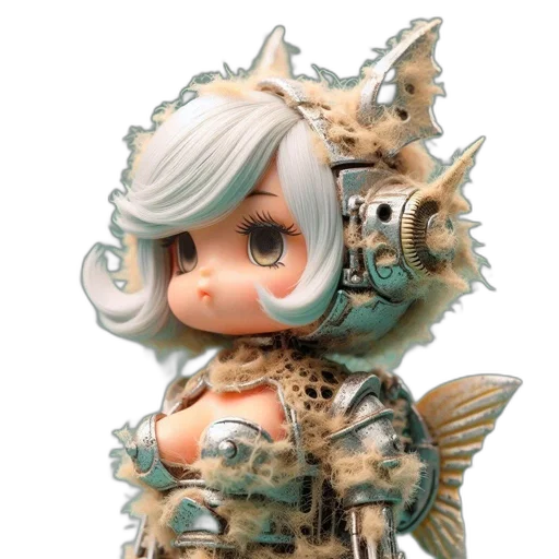 concept art, fantasy art, 3d render, underwater transparent PNG cut-out