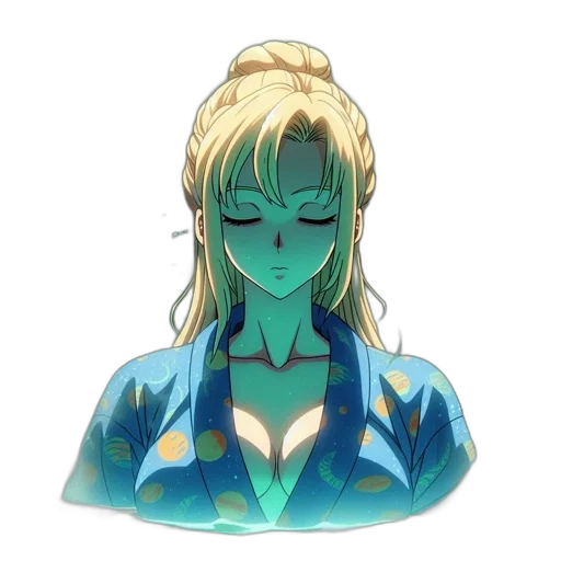 staff, dress, crown, face transparent PNG cut-out