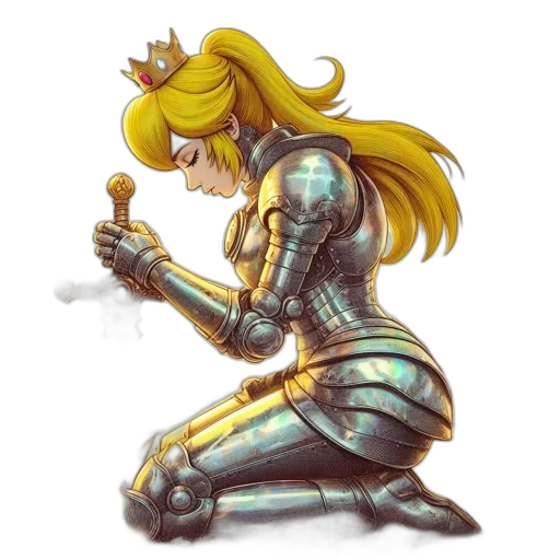 sword, weapon, staff, crown transparent PNG cut-out