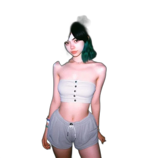 dress, jacket, hat, staff transparent PNG cut-out