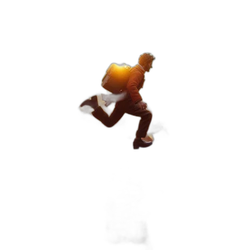 robot, staff, creature, shoes transparent PNG cut-out