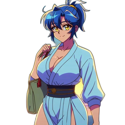 dress, staff, anime, pixel art transparent PNG cut-out