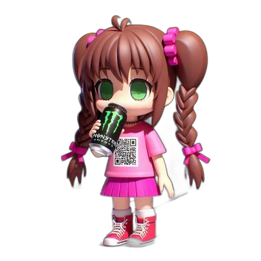 bottle, weapon, staff, vaporwave transparent PNG cut-out