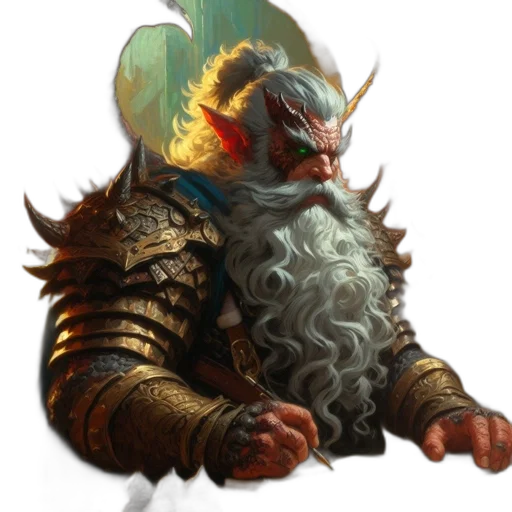dragon, staff, sword, fantasy art transparent PNG cut-out