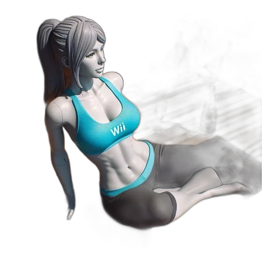 concept art, fantasy art, photorealistic, 3d render transparent PNG cut-out