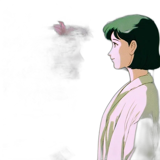 mask, sword, vaporwave, concept art transparent PNG cut-out