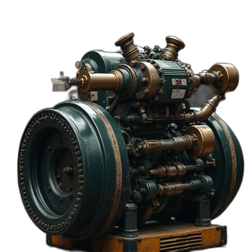 robot, weapon, car, 3d render transparent PNG cut-out