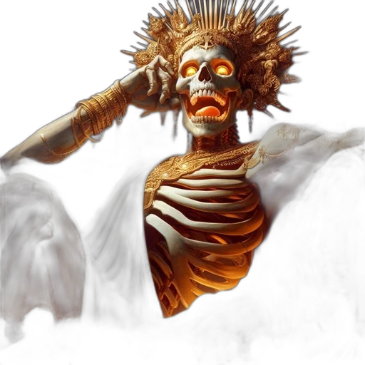 mask, concept art, fantasy art, photorealistic transparent PNG cut-out