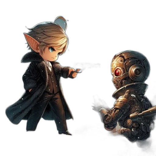 robot, weapon, sword, concept art transparent PNG cut-out
