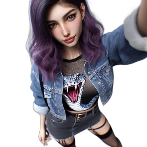 jacket, face, hair, creature transparent PNG cut-out