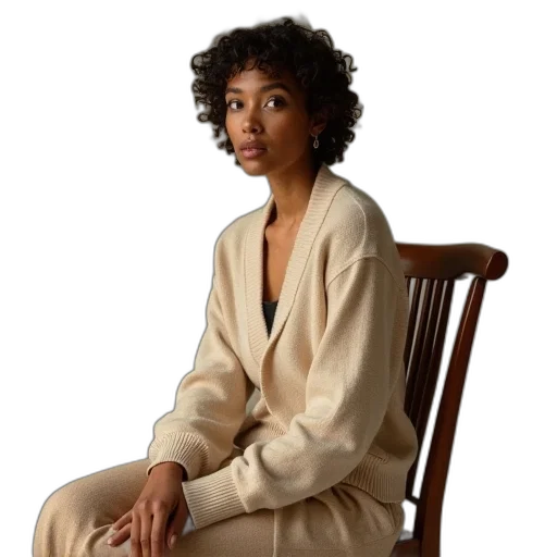 dress, furniture, jacket, staff transparent PNG cut-out