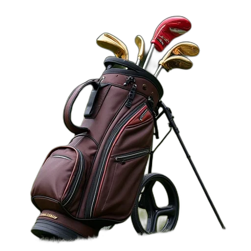 3d render, photorealistic, clubhouse, cart transparent PNG cut-out