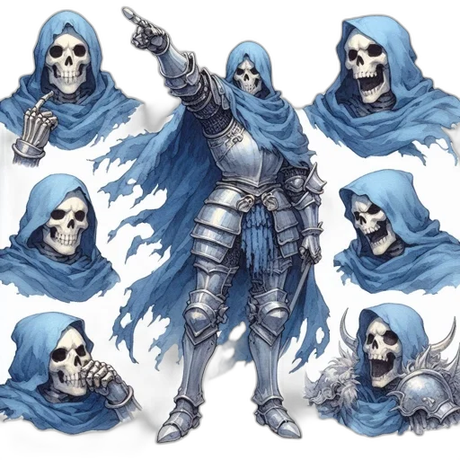 concept art, fantasy art, comic book art, pixel art transparent PNG cut-out