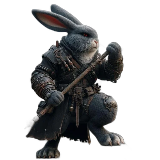 animal, weapon, staff, sword transparent PNG cut-out