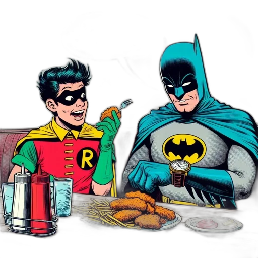 food, comic book art, cartoon, concept art transparent PNG cut-out