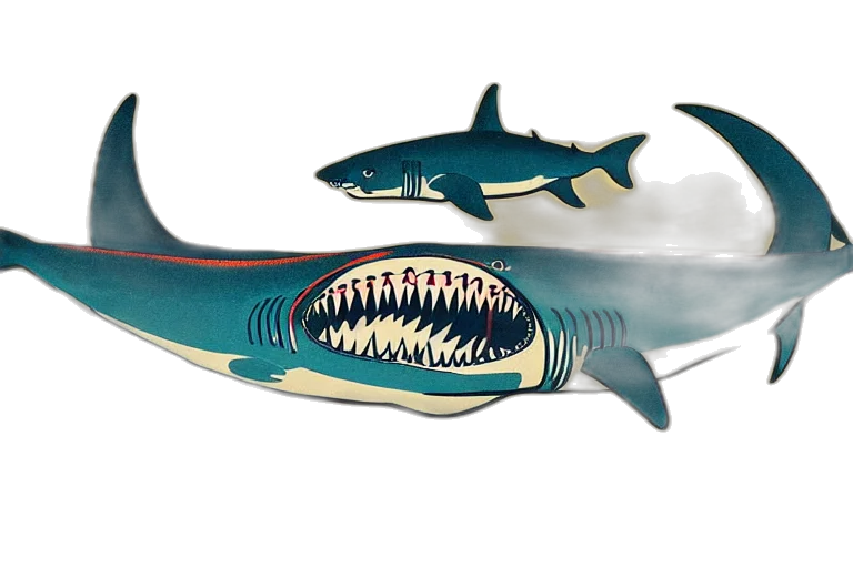 animal, weapon, creature, 3d render transparent PNG cut-out