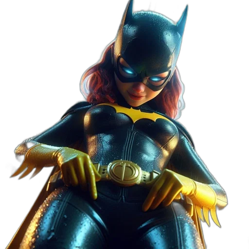 comic book art, concept art, 3d render, photorealistic transparent PNG cut-out