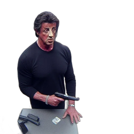 weapon, staff, robot, sword transparent PNG cut-out