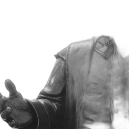 jacket, staff, face, mask transparent PNG cut-out