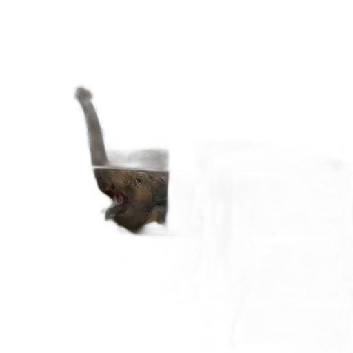 hat, animal, staff, creature transparent PNG cut-out