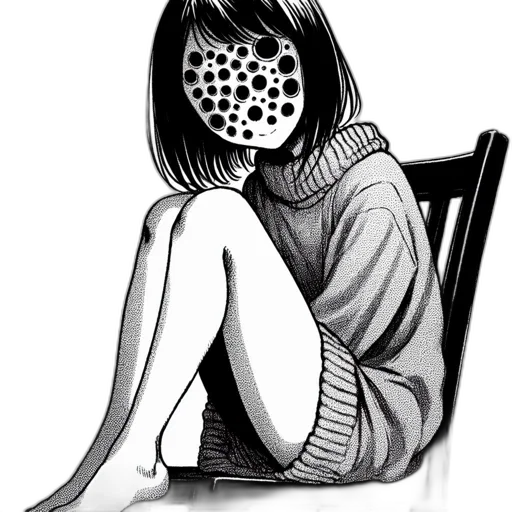 mask, creature, face, dress transparent PNG cut-out