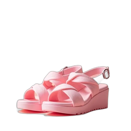 shoes, 3d render, vaporwave, photorealistic transparent PNG cut-out