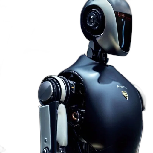robot, cyberpunk, 3d render, concept art transparent PNG cut-out