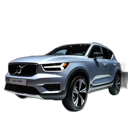 car, 3d render, xc40, shown transparent PNG cut-out