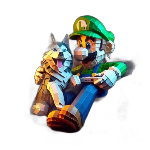weapon, robot, staff, hat transparent PNG cut-out