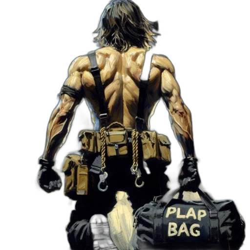 concept art, comic book art, photorealistic, cyberpunk transparent PNG cut-out